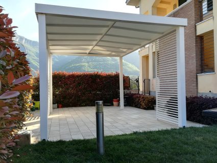 Gazebo in alluminio Unosider Lumi