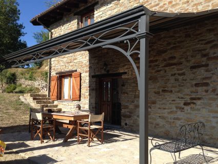 Pergola in ferro Malatesta di Unosider