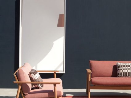 Divano singolo e divano due posti Riva Kettal