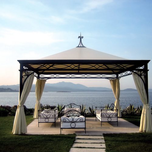 Gazebo in metallo