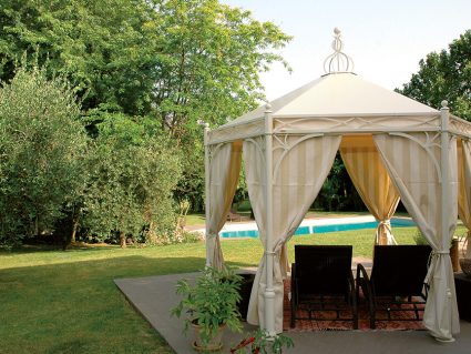 Gazebo esagonale Novecento esagono di Unosider