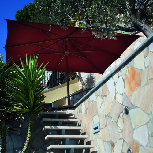 Ombrellone a palo centrale Lipari di Fim