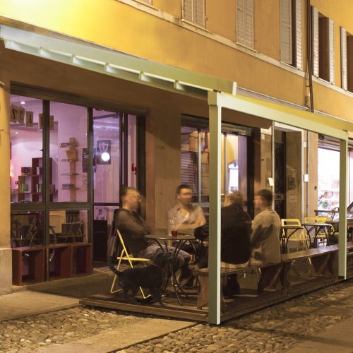 Pergola addossata Suite di Unosider