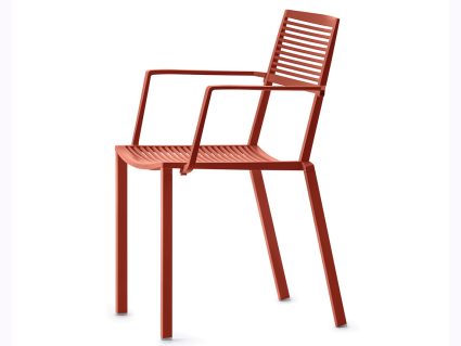 Sedia da giardino con braccioli Easy di Fast
