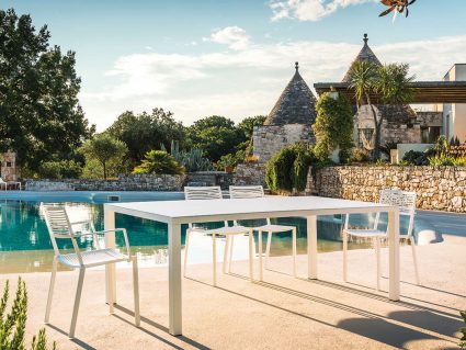 Sedia da giardino e tavolo Easy di Fast