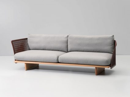 Divano tre posti Mesh di Kettal