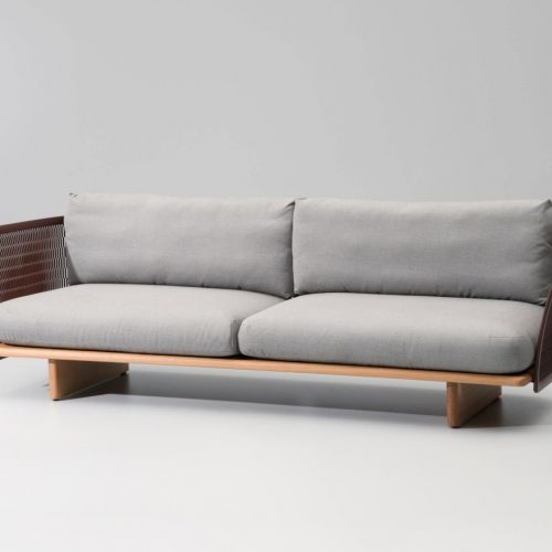 Divano tre posti Mesh di Kettal