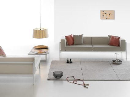 Divano tre posti XL Landscape di Kettal