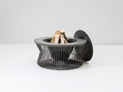 Focolare da giardino in alluminio Kettal