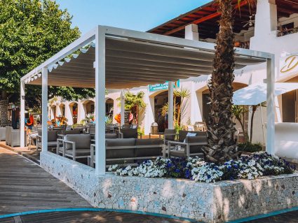 Gazebo in metallo Mood Ype di Unosider struttura alluminio