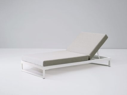 Lettino in alluminio Landscape di Kettal