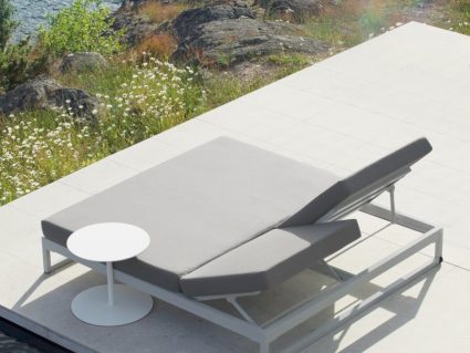 Lettino doppio Landscape di Kettal