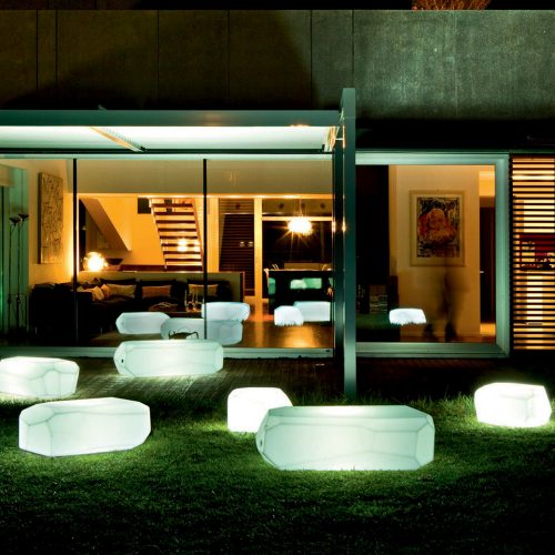 Meteor con luce complemento d'arredo di Serralunga