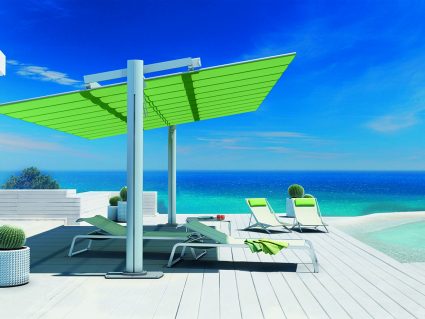 Ombrellone tendasole Flexy Large di FIM