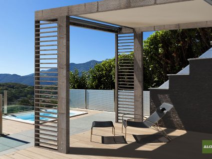 Pergola Kronos addossata di Alce 2
