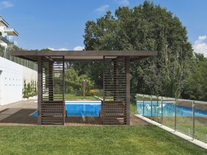 Pergola in legno Kronos autoportante