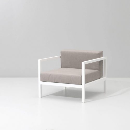 Poltrona in alluminio club L Kettal Landscape