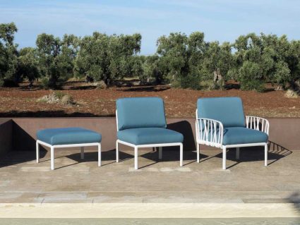 Poltrona da giardino Komodo di Nardi colore Bianco