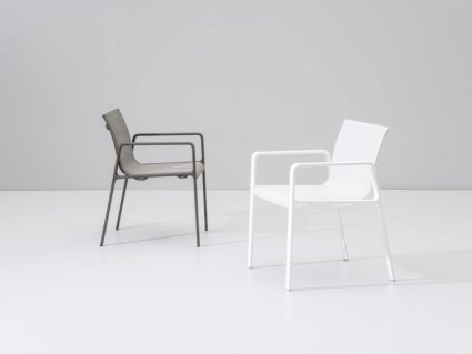Sedia Park Life di Kettal con braccioli