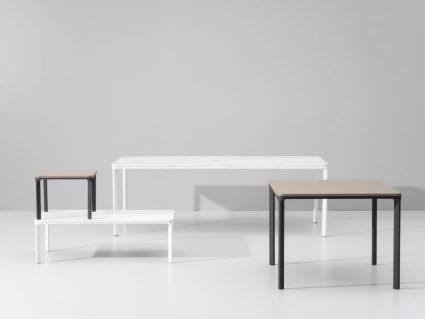 Tavolo in alluminio Park Life di Kettal quadrato