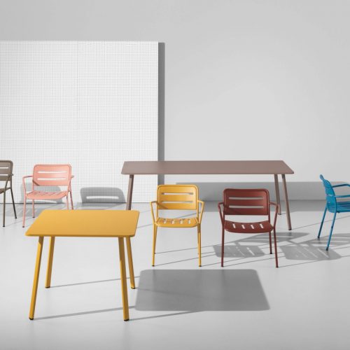 Tavolo in alluminio Village quadrato e rettangolare Kettal