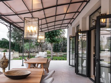 Pergola addossata Prestige di Unosider