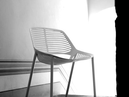 Sedia da esterno Niwa in alluminio di Fast