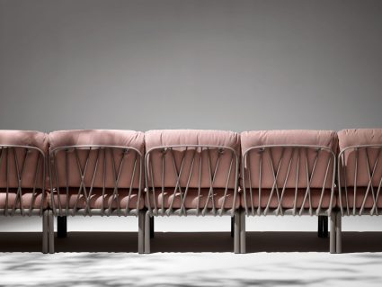 Salotto modulare Komodo di Nardi dettaglio schienale