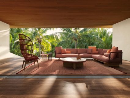 Salotto modulare Mesh Kettal