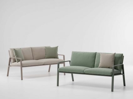 Divano da esterno due posti Kettal Park Life