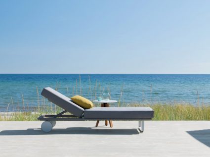 Lettino prendisole Bitta di Kettal