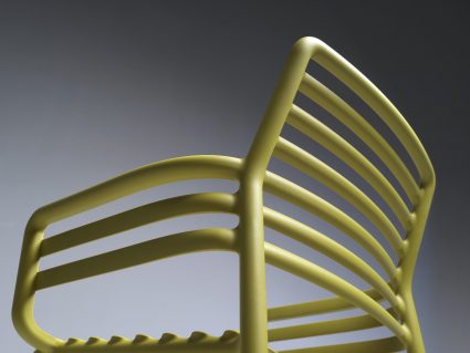 Sedia in resina Doga di Nardi dettaglio