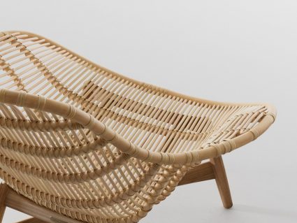 Poltrona in rattan naturale Tou Kettal