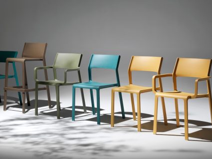 Sedia impilabile Trill di Nardi