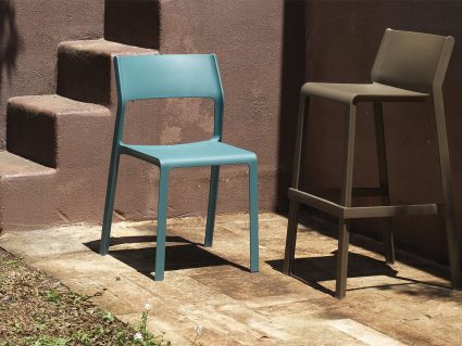 Sedia impilabile Trill Bistrot di Nardi senza braccioli