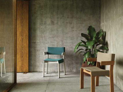 Sedia da giardino con braccioli Band di Kettal