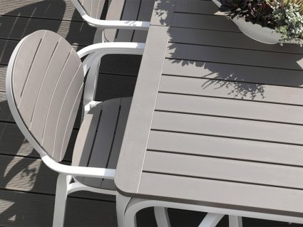 Tavolo da giardino Alloro di Nardi dettaglio piano