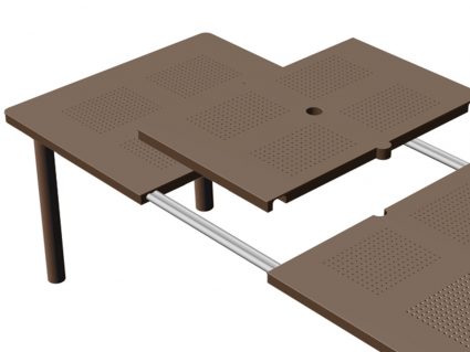 Tavolo allungabile Libeccio di Nardi caffè