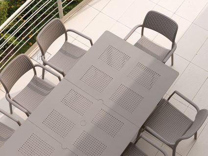 Tavolo allungabile Libeccio di Nardi tortora