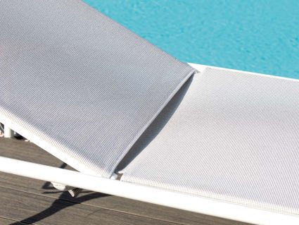 Lettino da piscina textilene Alice Vermobil