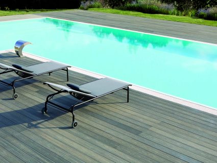 Lettino da giardino Miami Vermobil impilabile