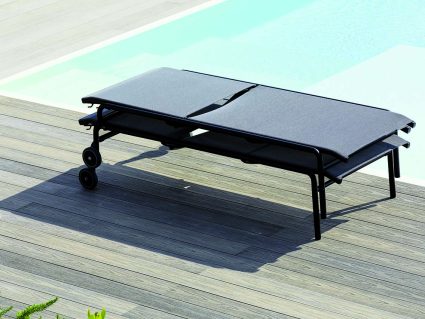 Lettino da giardino impilabile Miami Vermobil