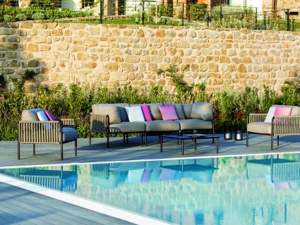 Divano modulare e poltrone Key West