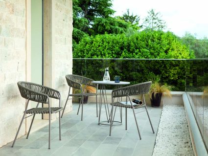 Sedia con corda da giardino Key West Vermobil