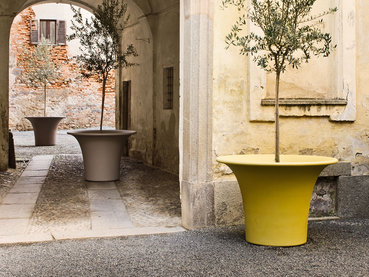 Vaso arredo Cone di Serralunga