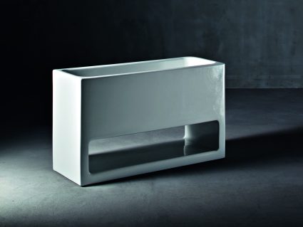 Vaso design Serralunga Lluna laccato