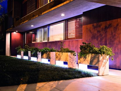 Vaso design Serralunga Lluna luce