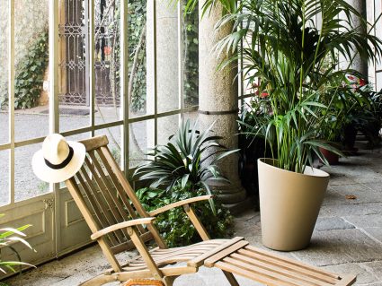 Vaso per arredo Pisa bianco