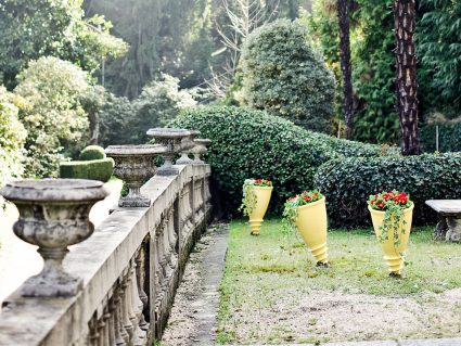 Vaso da giardino Serralunga Santavase verde