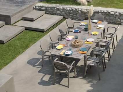 Sedia da giardino Palma di Nardicon Alloro tortora